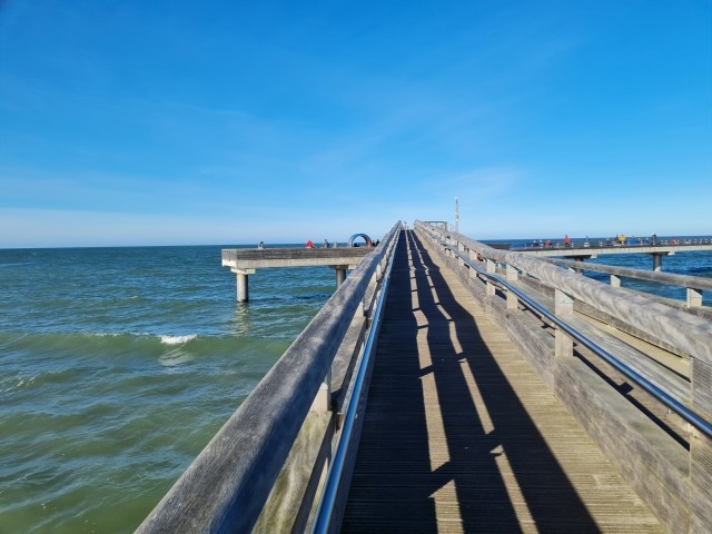 Seebrücke im Februar Seebrücke im Februar