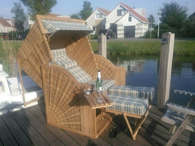 Strandkorb Steg