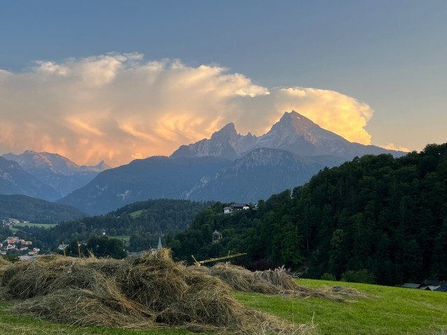 Blick zum Watzmann vom Lockstein