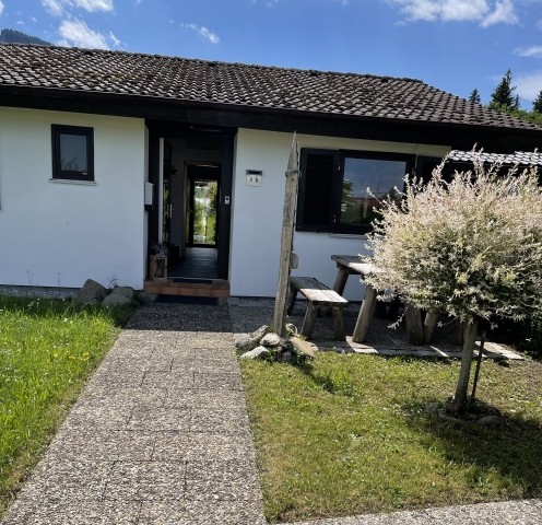 Eingang Ferienhaus Nesselwang 