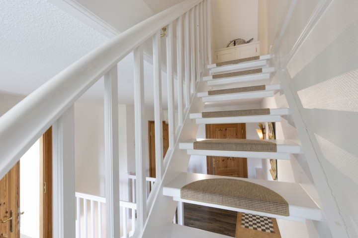 Treppe ins Dachgeschoss