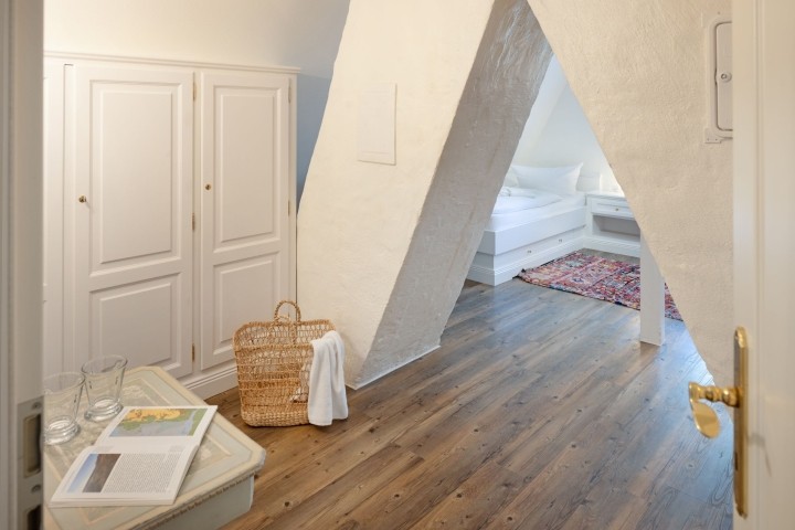 Schlafzimmer drei im Dachgeschoss