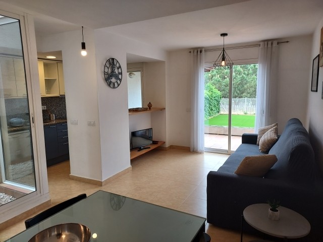 Blick ins Wohnzimmer