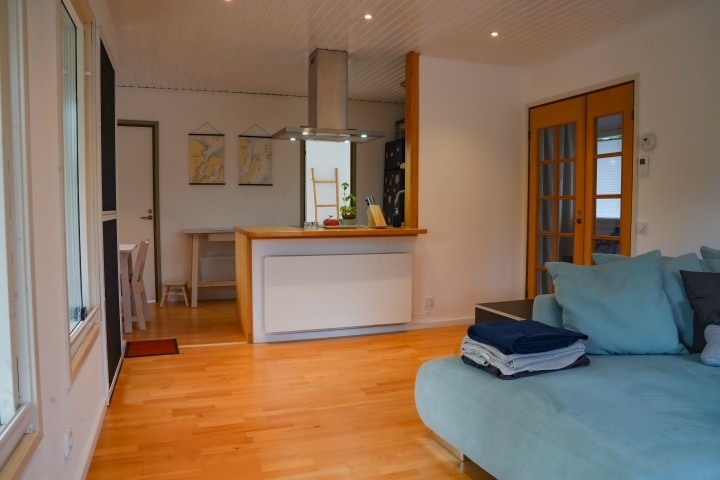 Wohnzimmer und Küche
