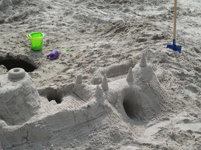 Sandburgenbau
