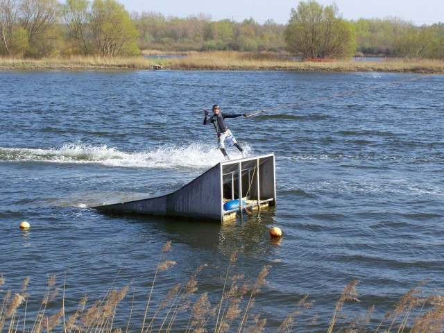 Wasserski-Anlage in Hooksiel