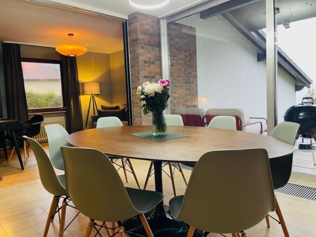 Das Esszimmer mit Ausblick