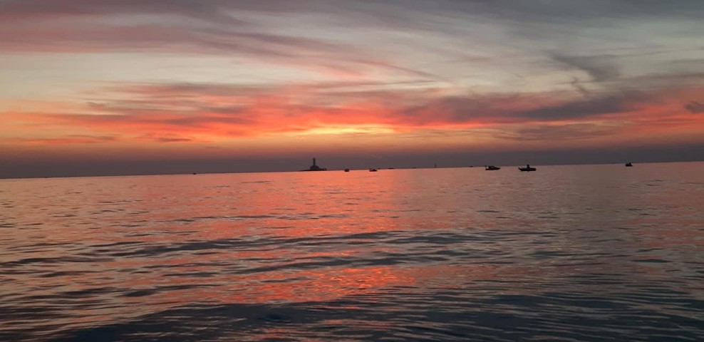 Traumhafte Sonnenuntergang