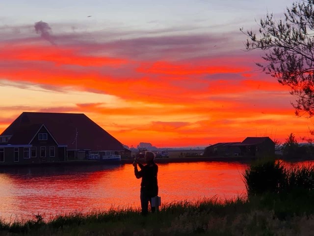 Sonnenuntergang Lemmer