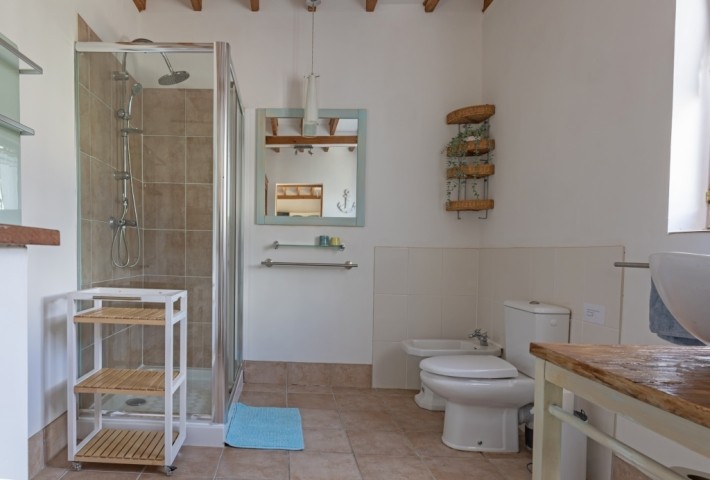 Bad mit Dusche