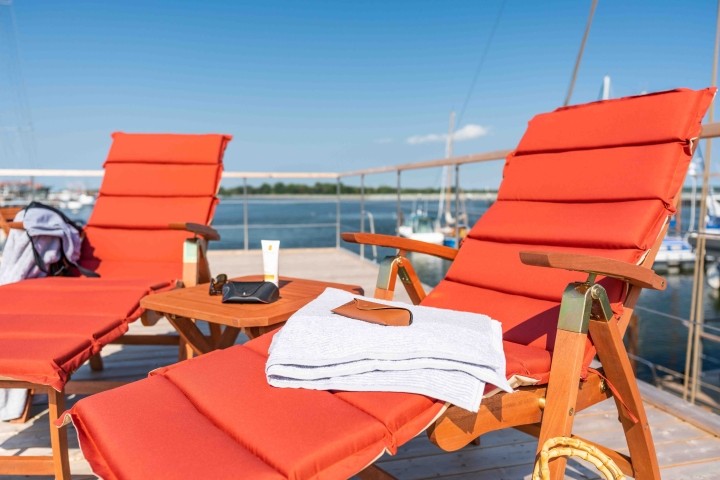 Entspannung pur auf dem Sonnendeck