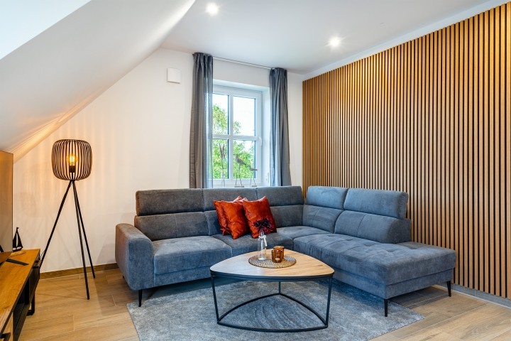 Gemütliche Sofa-Ecke