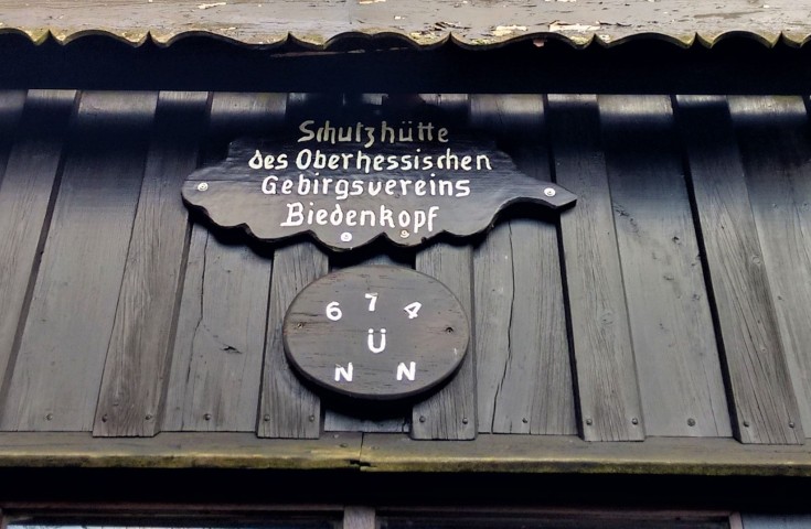 Wanderhütte auf der Sackpfeife