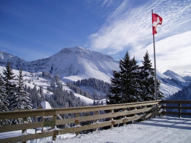Aussicht vom Chalet Aussicht vom Chalet