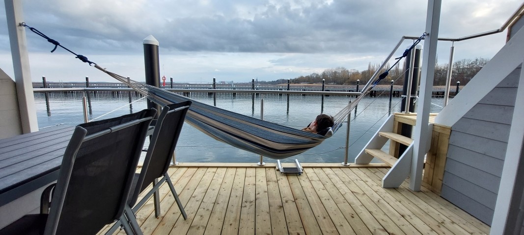 Hängematte Terrasse unten
