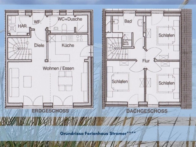 Grundriss Ferienhaus Stromer****
