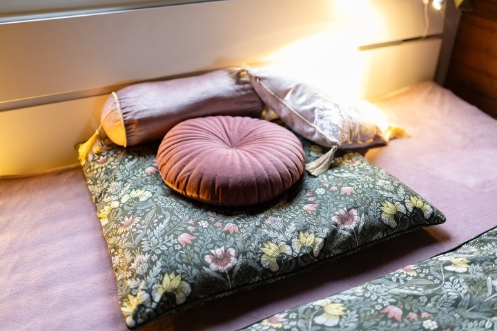 Im Schlafzimmer