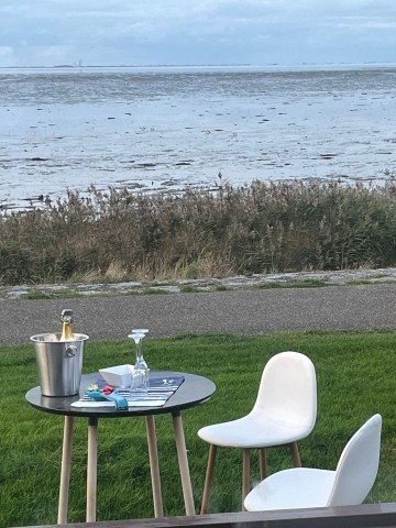 Näher geht es kaum.... zum Wattenmeer