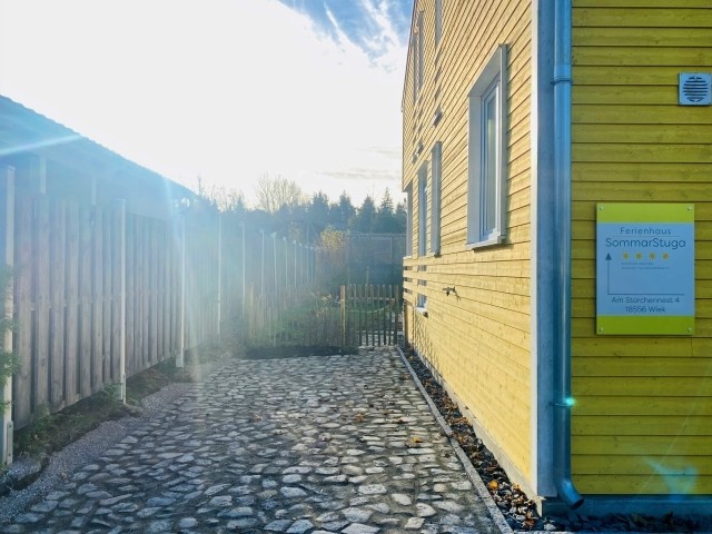 Parkplatz am Haus