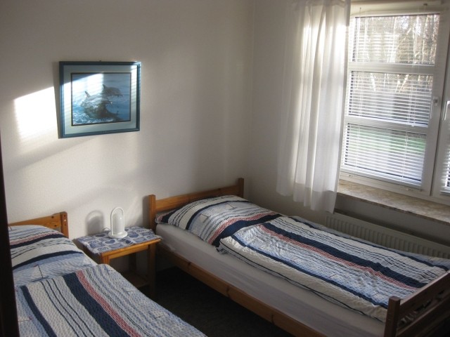 Schlafzimmer mit Einzelbetten 