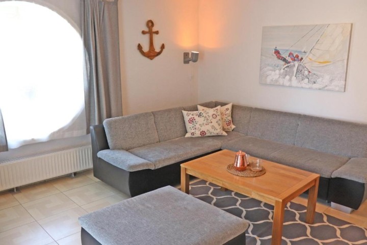 Wohnzimmer mit Schlafcouch