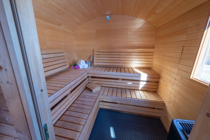 Gemeinschafts-Sauna Innenbereich