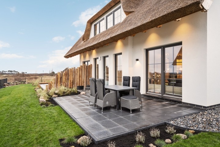 Terrasse Ferienwohnung Windspiel