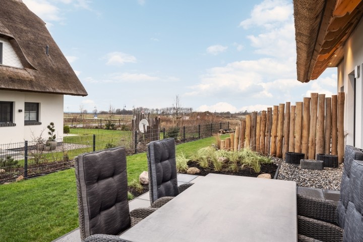 Terrasse mit Meerblick Ferienwohnung Windspiel