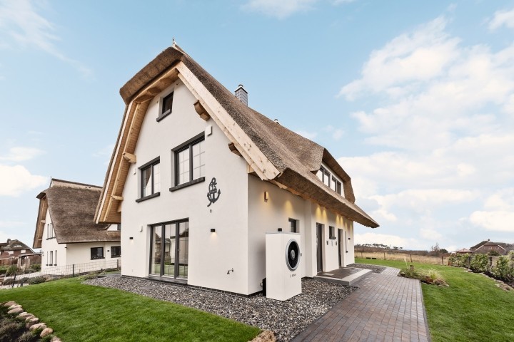 Außenansicht Ferienhaus Inseltraum
