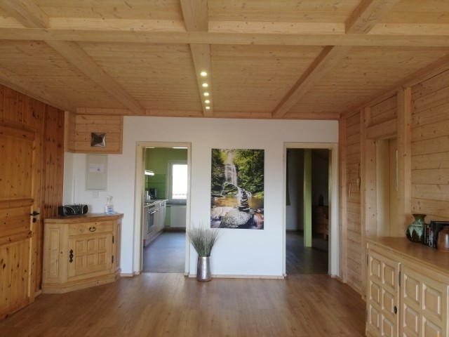 genügend Platz im Wohnzimmer