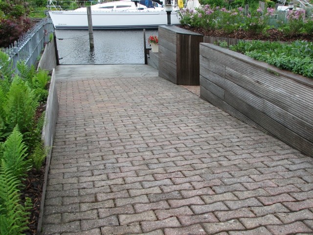 Slipanlage fuer kleine Boote