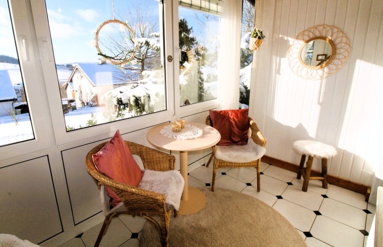 Frühstück mit Aussicht und Sonnenschein