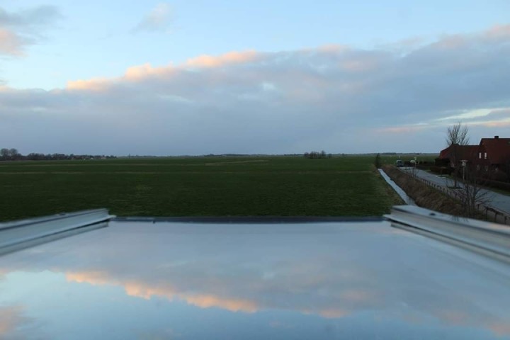 Weitblick aus dem Badezimmerfenster