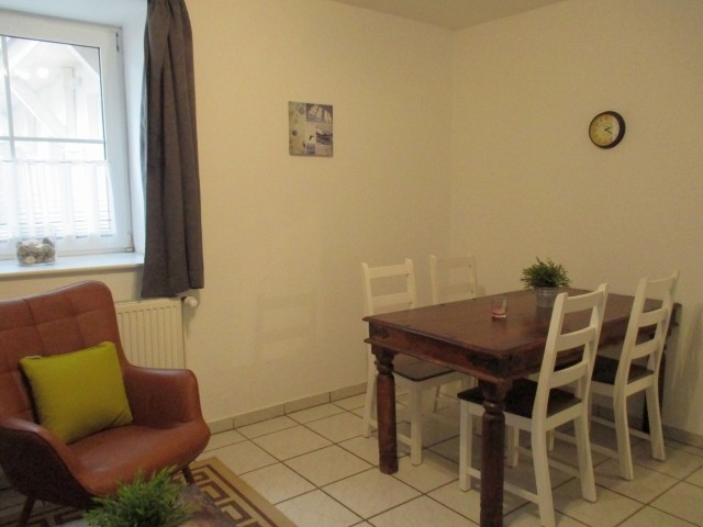 Essecke im Wohnraum