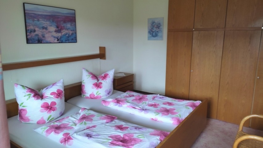 Schlafzimmer der Ferienwohnung Haus Dorothee