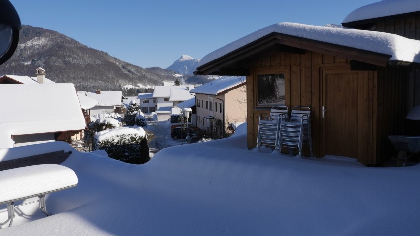 Winter-Gemeinschaftsterrasse