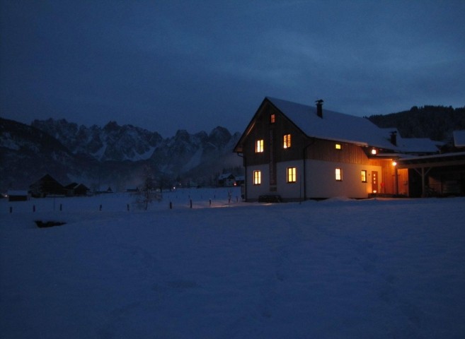 Draußen ist es kalt und drinnen kuschlig warm!