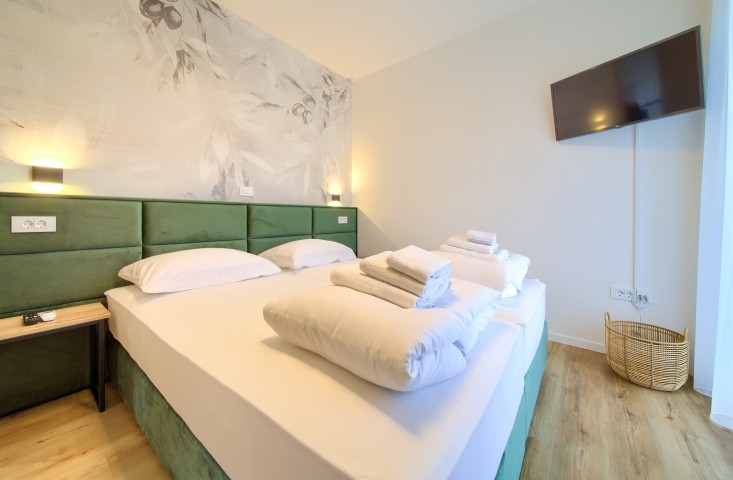 Schlafzimmer 3 mit getrennten Betten