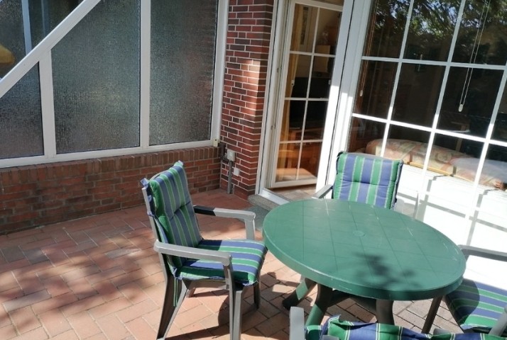 Eingezäunte Terrasse 