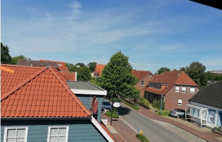 Aussicht aus dem Dachfenster 
