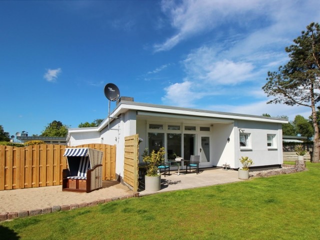 Garten / Terrasse mit Strandkorb