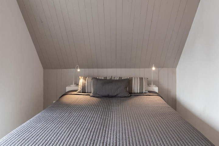 Stadthuus 51 - Eines der beiden Schlafzimmer im Obergeschoss