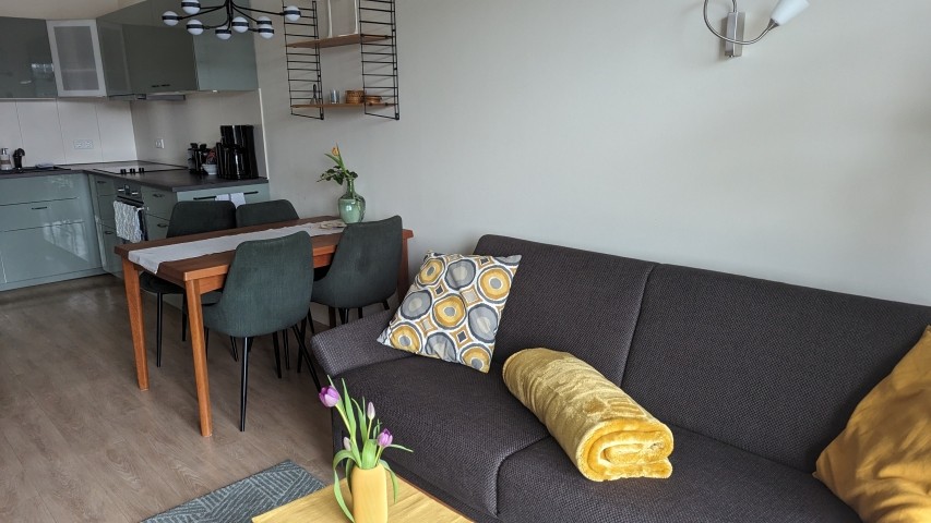Das Sofa kann auch als Schlafsofa genutzt werden
