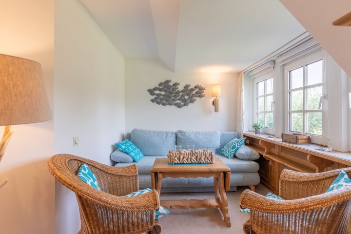 Ferienwohnung Sanddorn - Gemütliche Sofanische mit Blick ins Grüne 