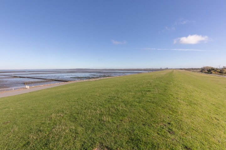 Die Nordsee ist nur wenige hundert Meter entfernt 