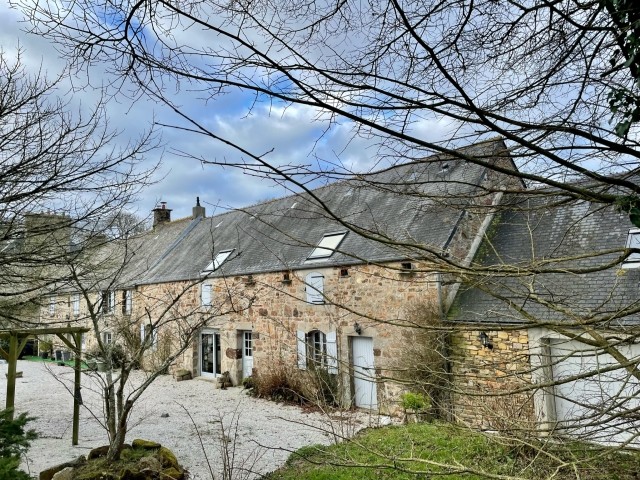 Die Longère im Winter