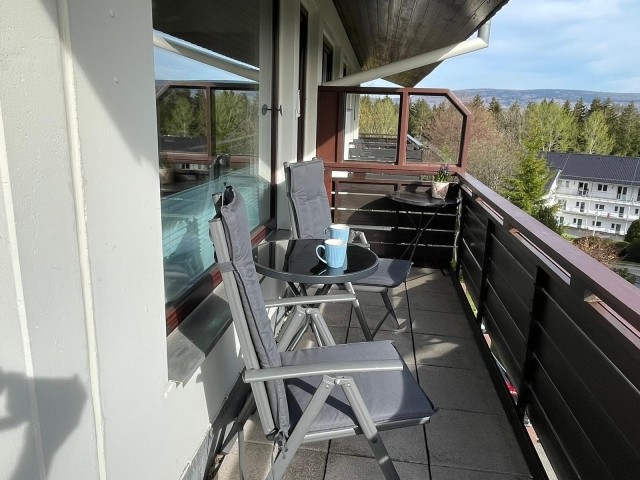Süd-West Balkon