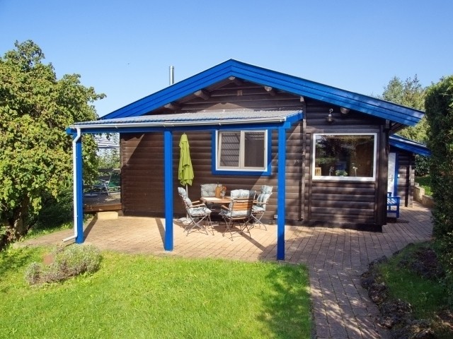 Das Ferienhaus mit überdachter Terrasse