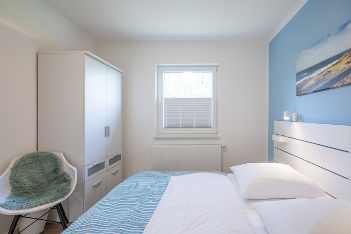 Eines der drei Schalfzimmer