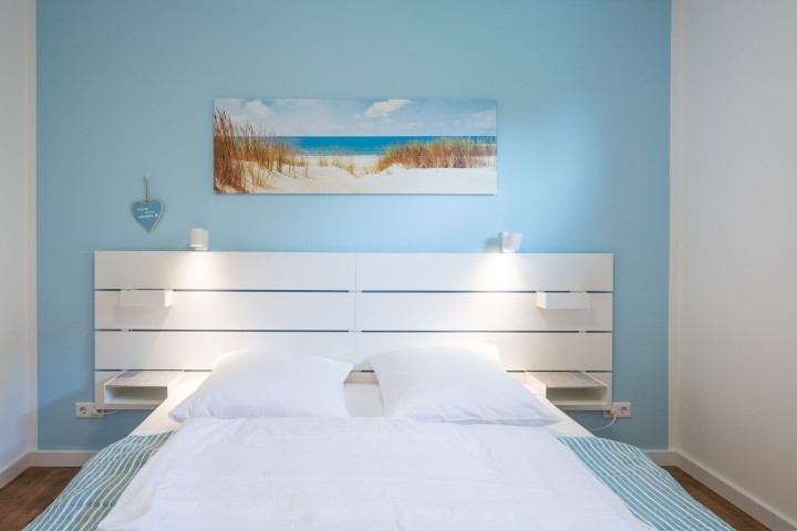 Eines der drei Schalfzimmer